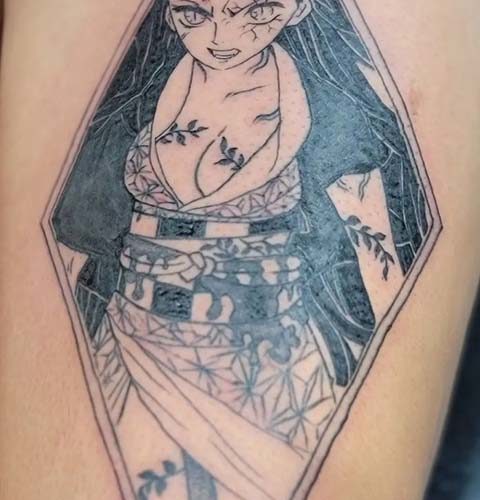 More anime please! #anime #manga #myheroacademia #color #colortattoo #tattoo  #ink #closeup #detail #detailwork #fun | Instagram